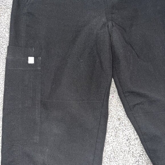 FIGS Technical Limited Edition Slim Axim Cargo Scrub Pants Black Men's XS Tall - Picture 3 of 10